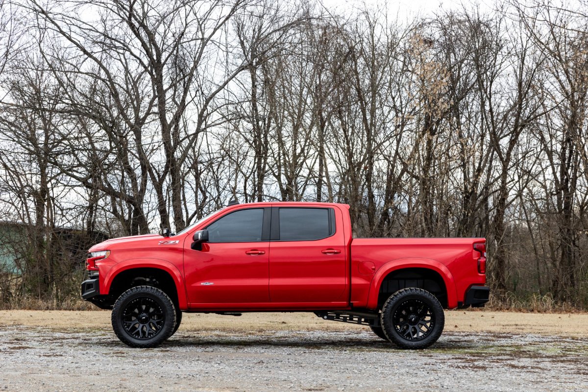 Chevrolet Silverado 1500 LTD Fender Flares - Rough Country - Sport - White Sands - 4WD - 2022+